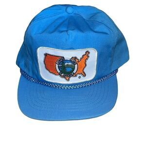 Vintage Campers of America United States Travel Patch Hat